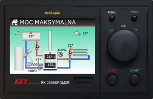 RK-2026SPGM2R z zasilaczem na szynę MZS9